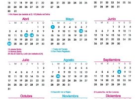 Calendario laboral Valladolid 2017